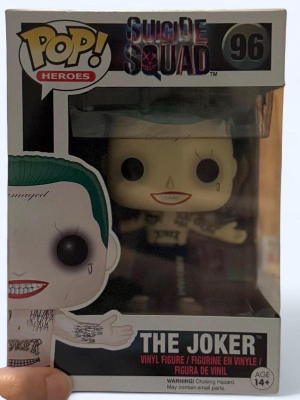 Funko Pop Heroes The Joker with Green Hair